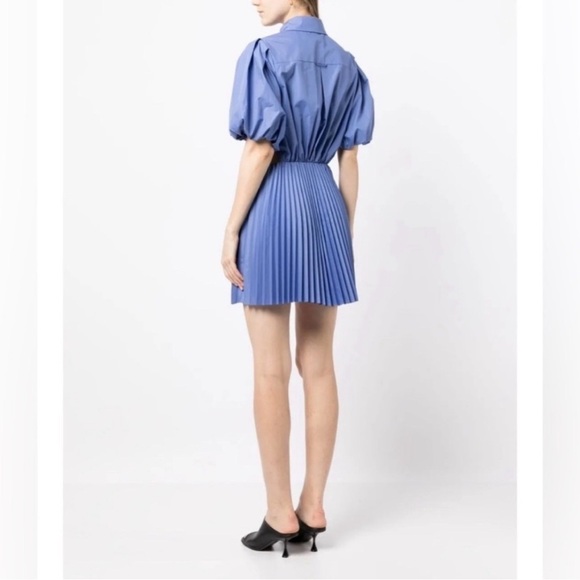 Simkhai Nadine Puff Sleeve Mini Dress/Size M - Picture 2 of 9